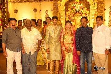 Celebs at C Kalyan Son Wedding Reception